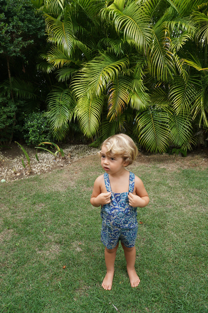 PETO FOX FLOR AZUL