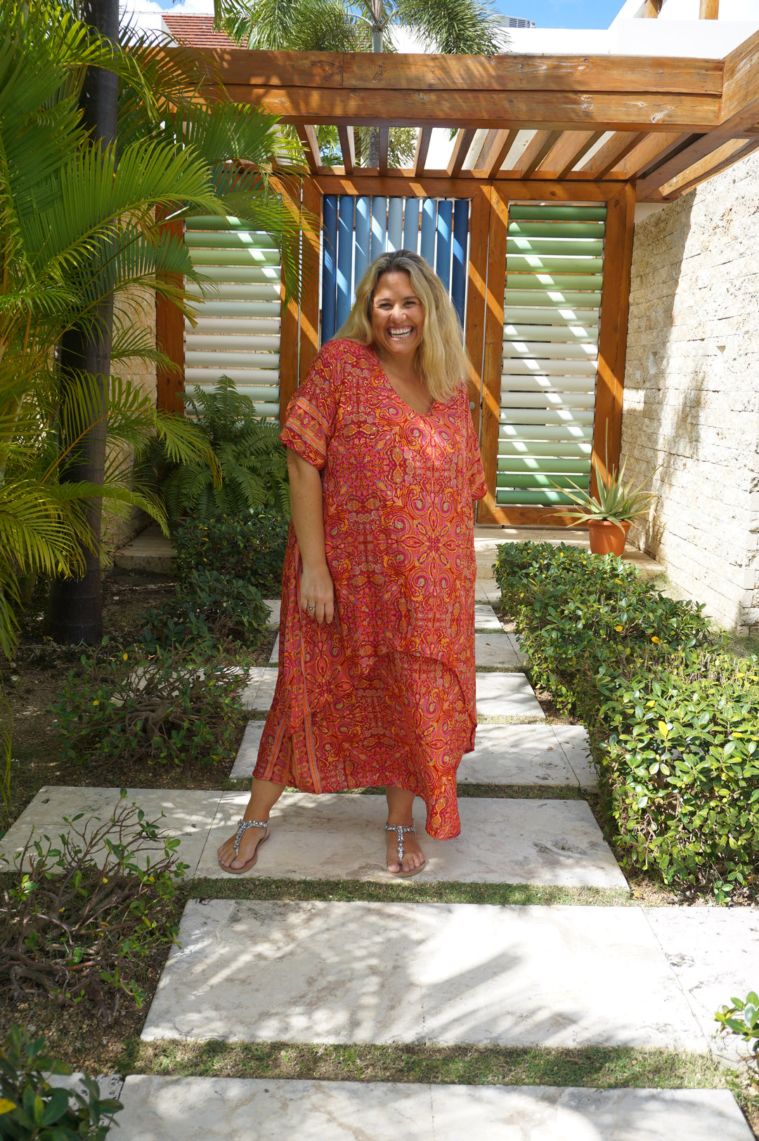 VESTIDO NEIBA ROJO