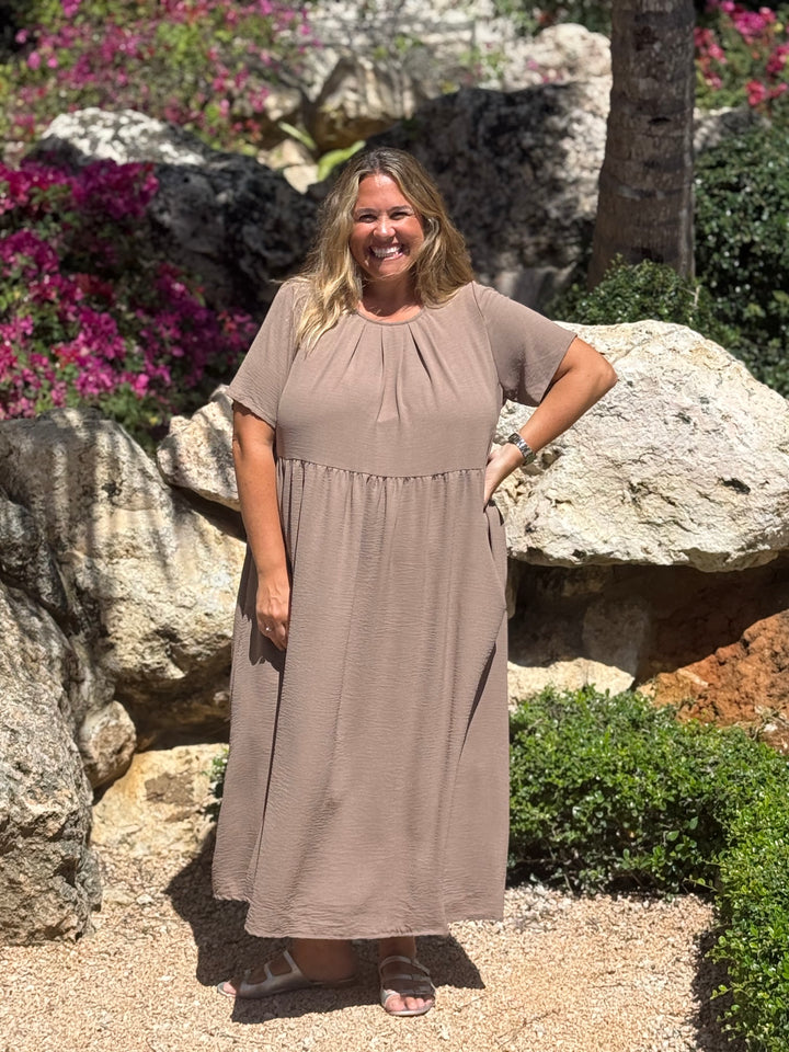VESTIDO GRETA TOPO