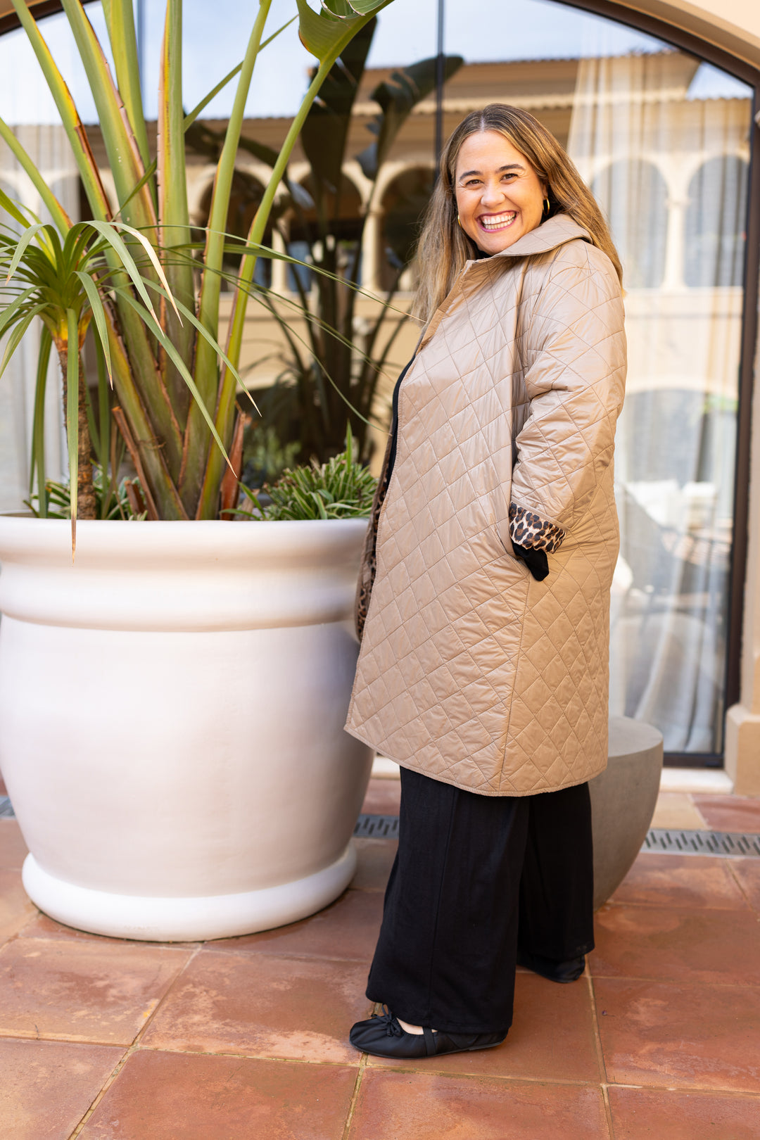 ABRIGO COZY CAMEL