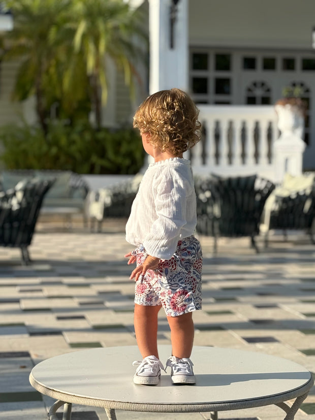 SHORT NAGUA CELESTE