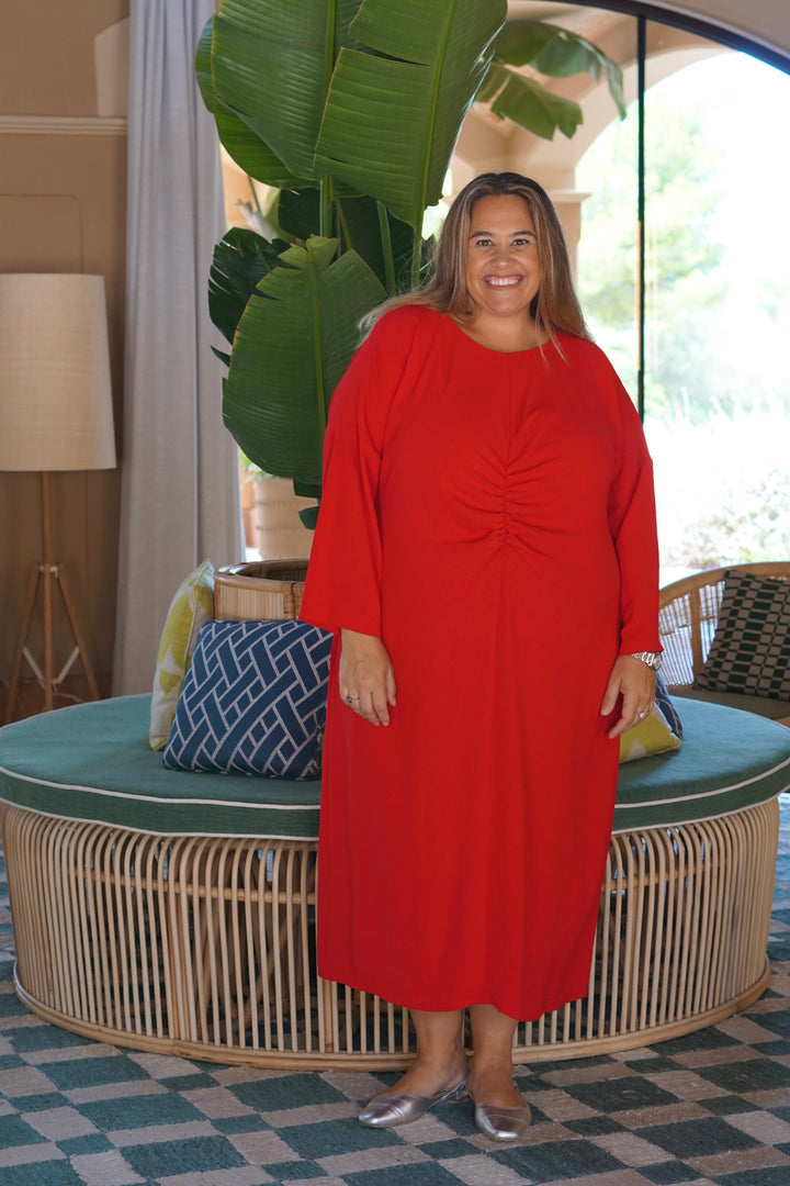 VESTIDO NUIT ROJO