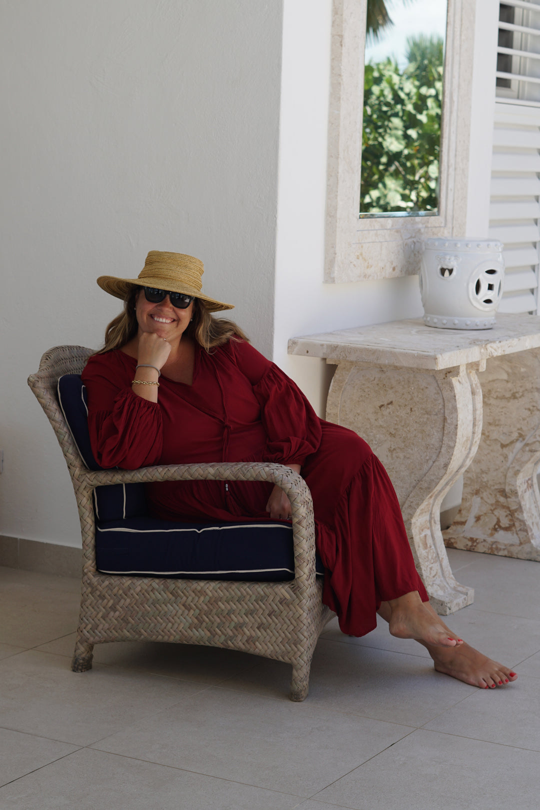 VESTIDO CELIA ROJO