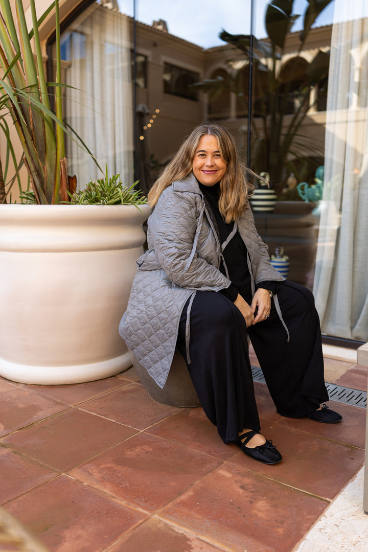 ABRIGO COZY GRIS