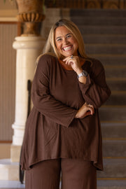 CONJUNTO LYON MARRÓN