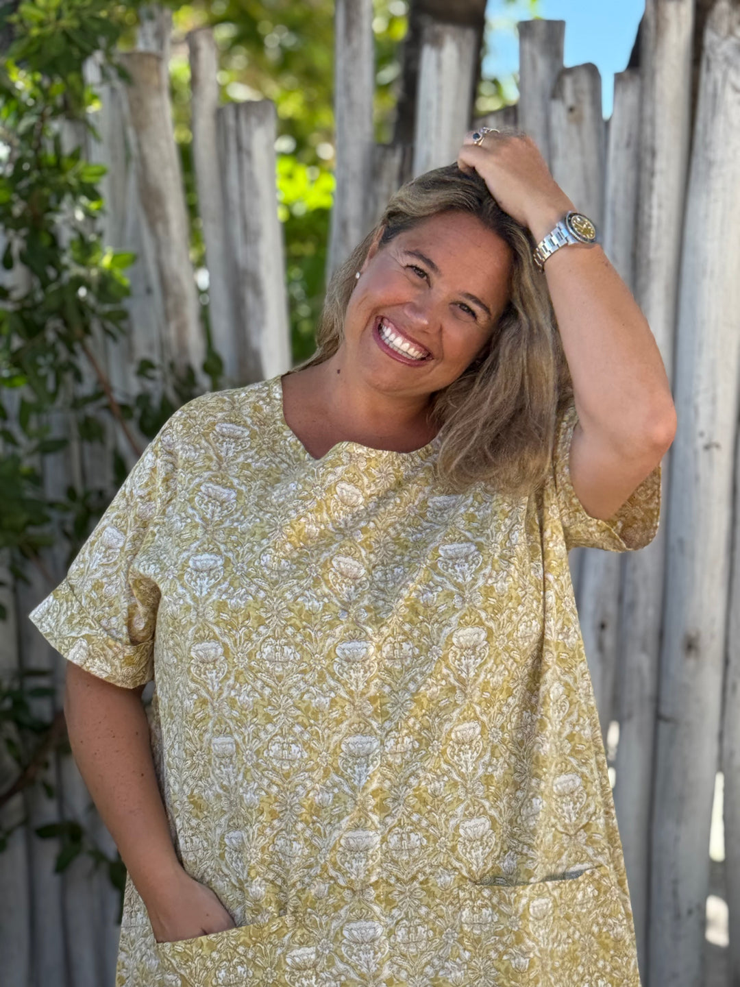VESTIDO MACAO ÁMBAR