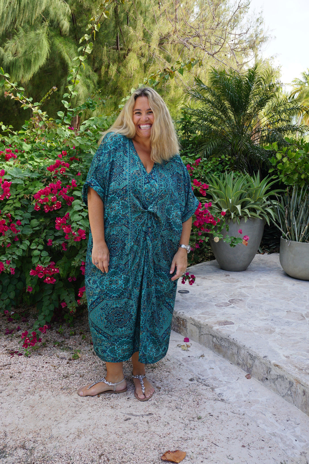 VESTIDO AZUA VERDE