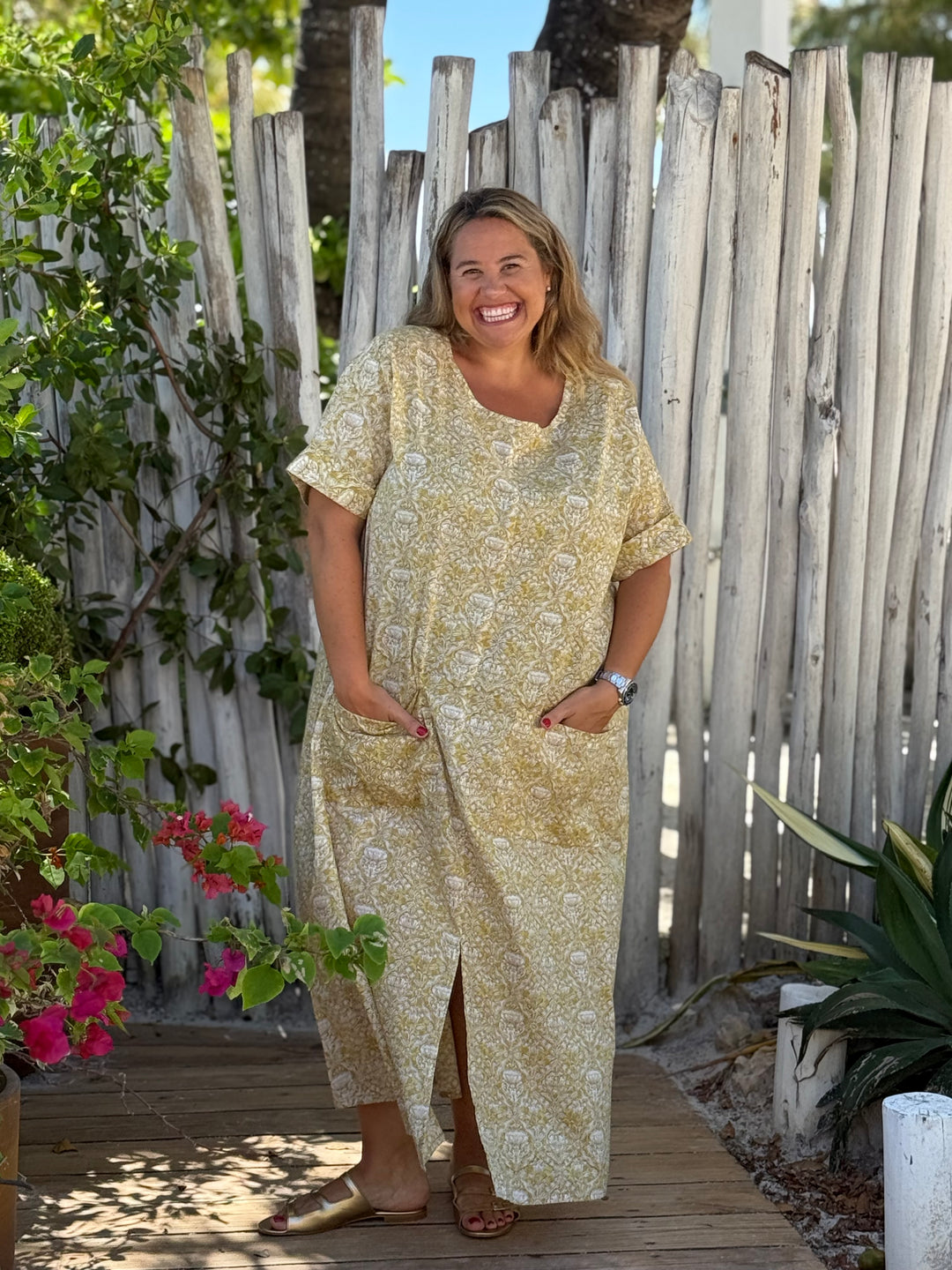 VESTIDO MACAO ÁMBAR