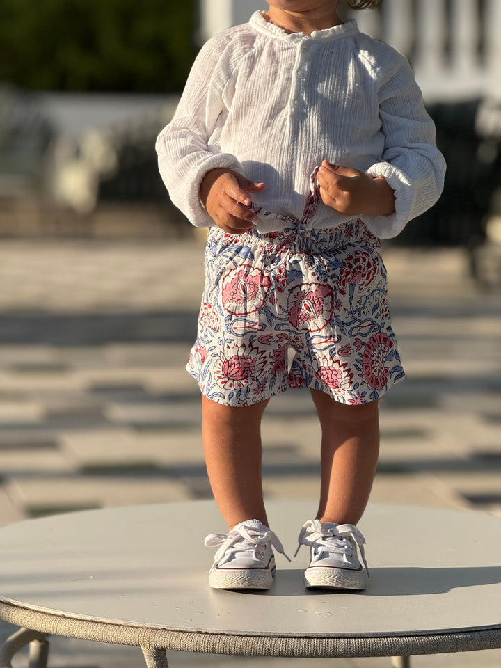 SHORT NAGUA CELESTE