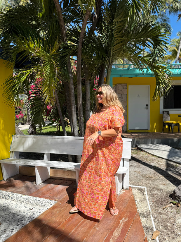 VESTIDO CLUB NARANJA