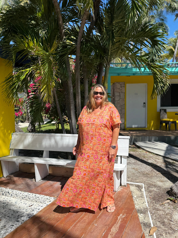 VESTIDO CLUB NARANJA
