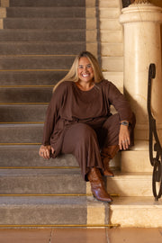 CONJUNTO LYON MARRÓN