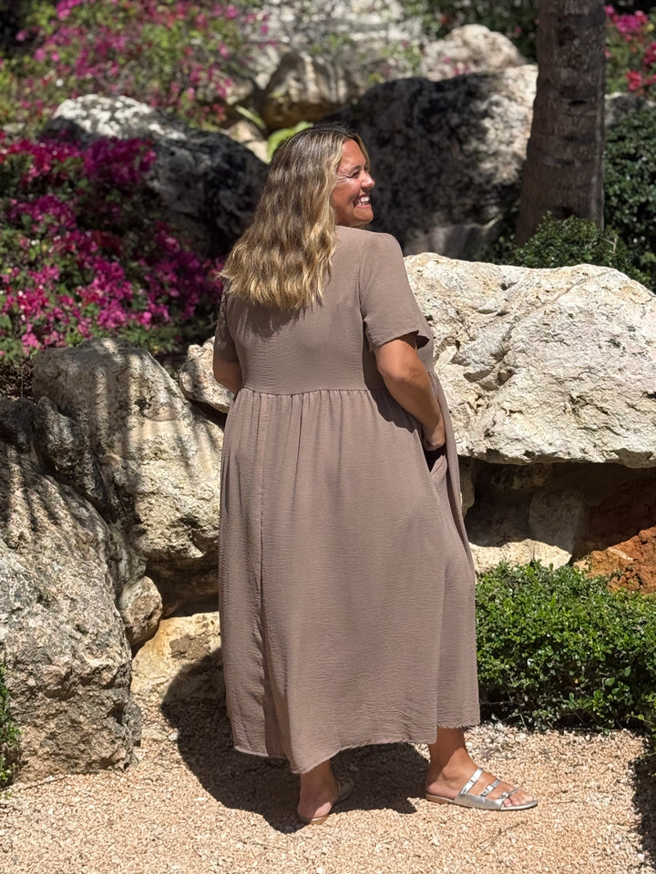 VESTIDO GRETA TOPO