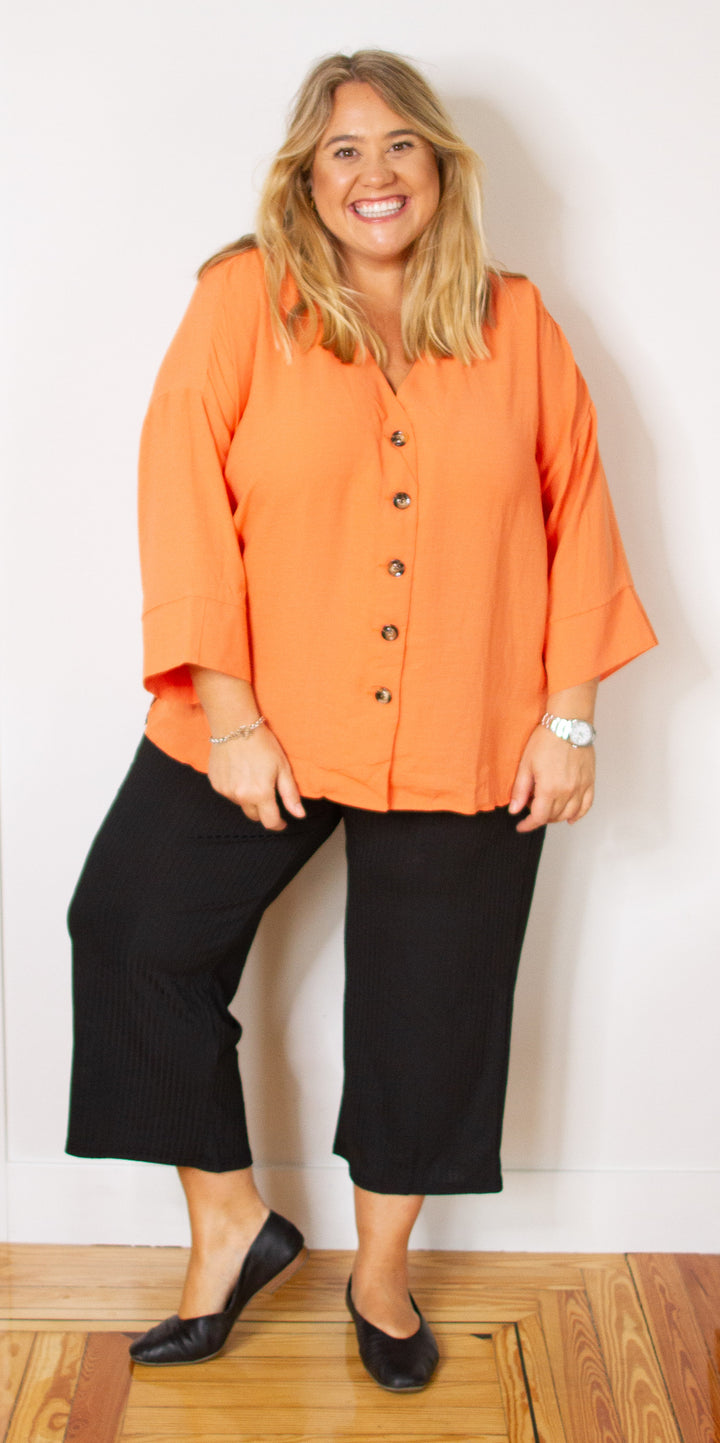 BLUSA BEVERLY NARANJA