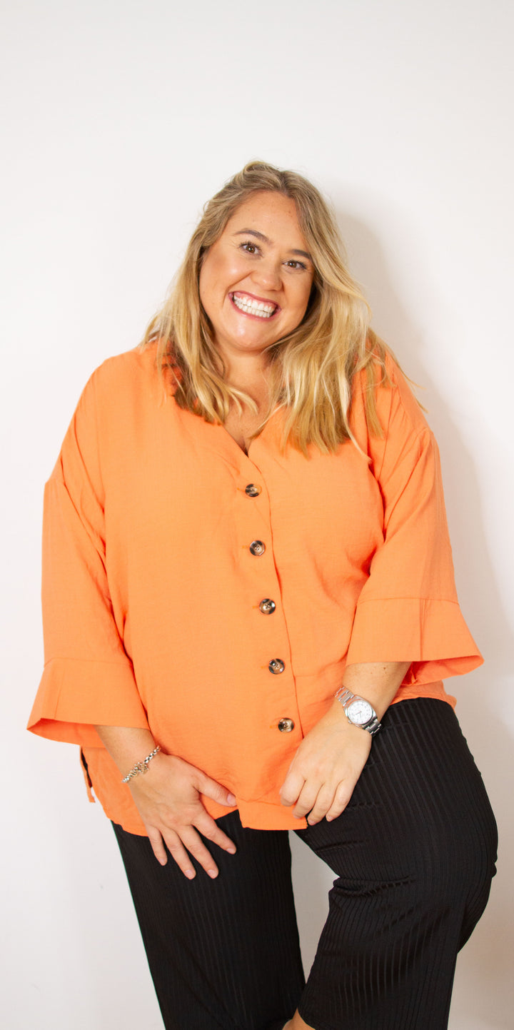 BLUSA BEVERLY NARANJA