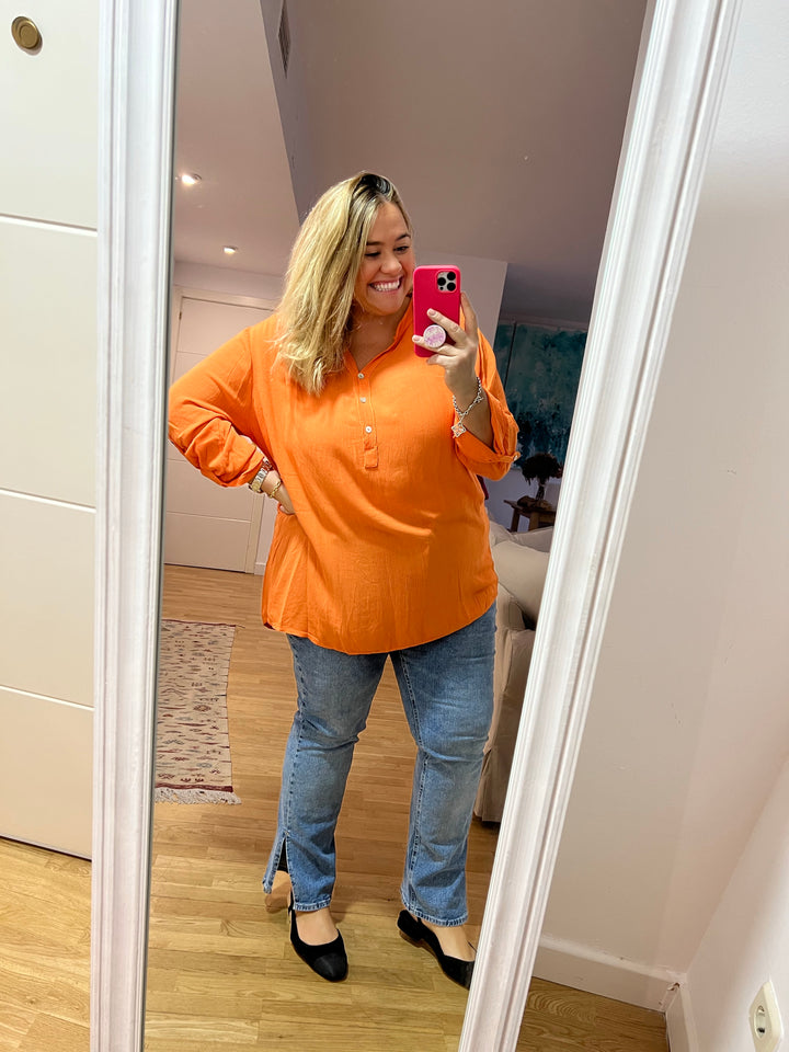 CAMISOLA DALIA NARANJA