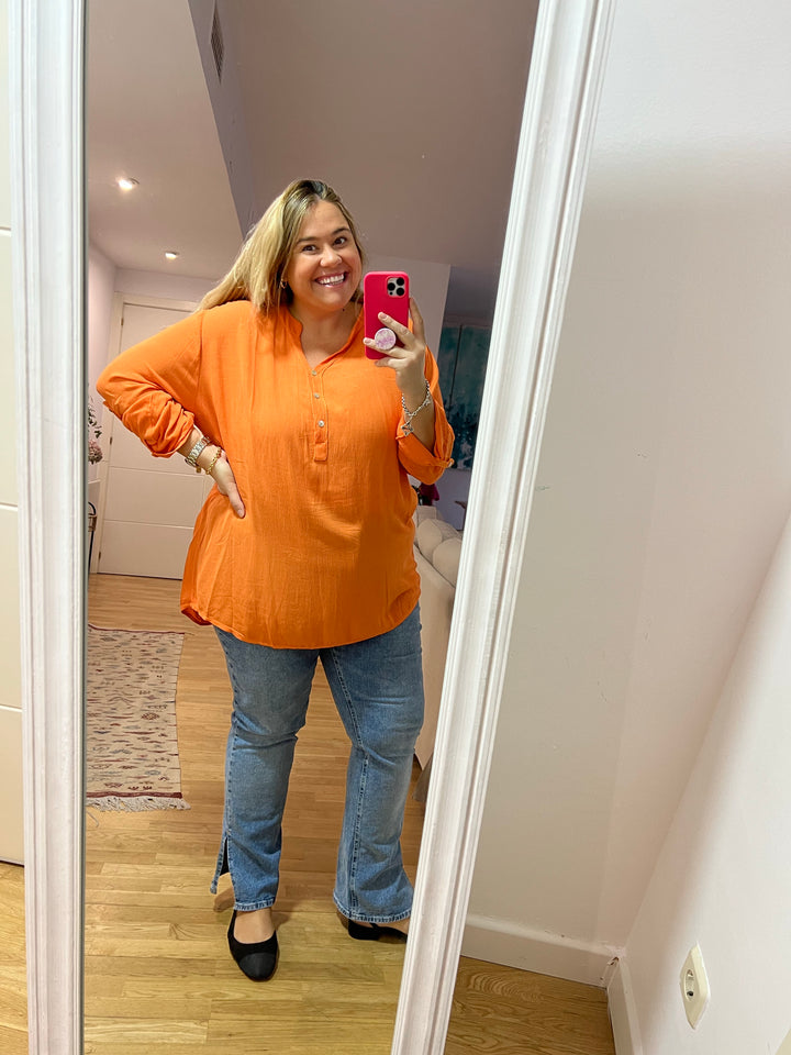 CAMISOLA DALIA NARANJA