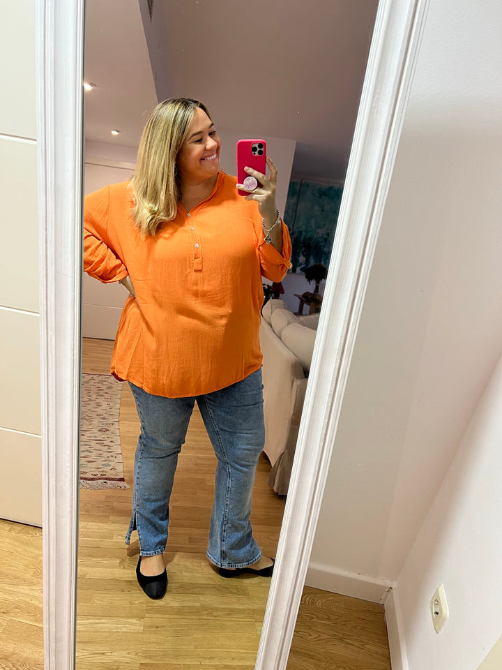 CAMISOLA DALIA NARANJA