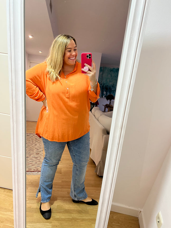CAMISOLA DALIA NARANJA